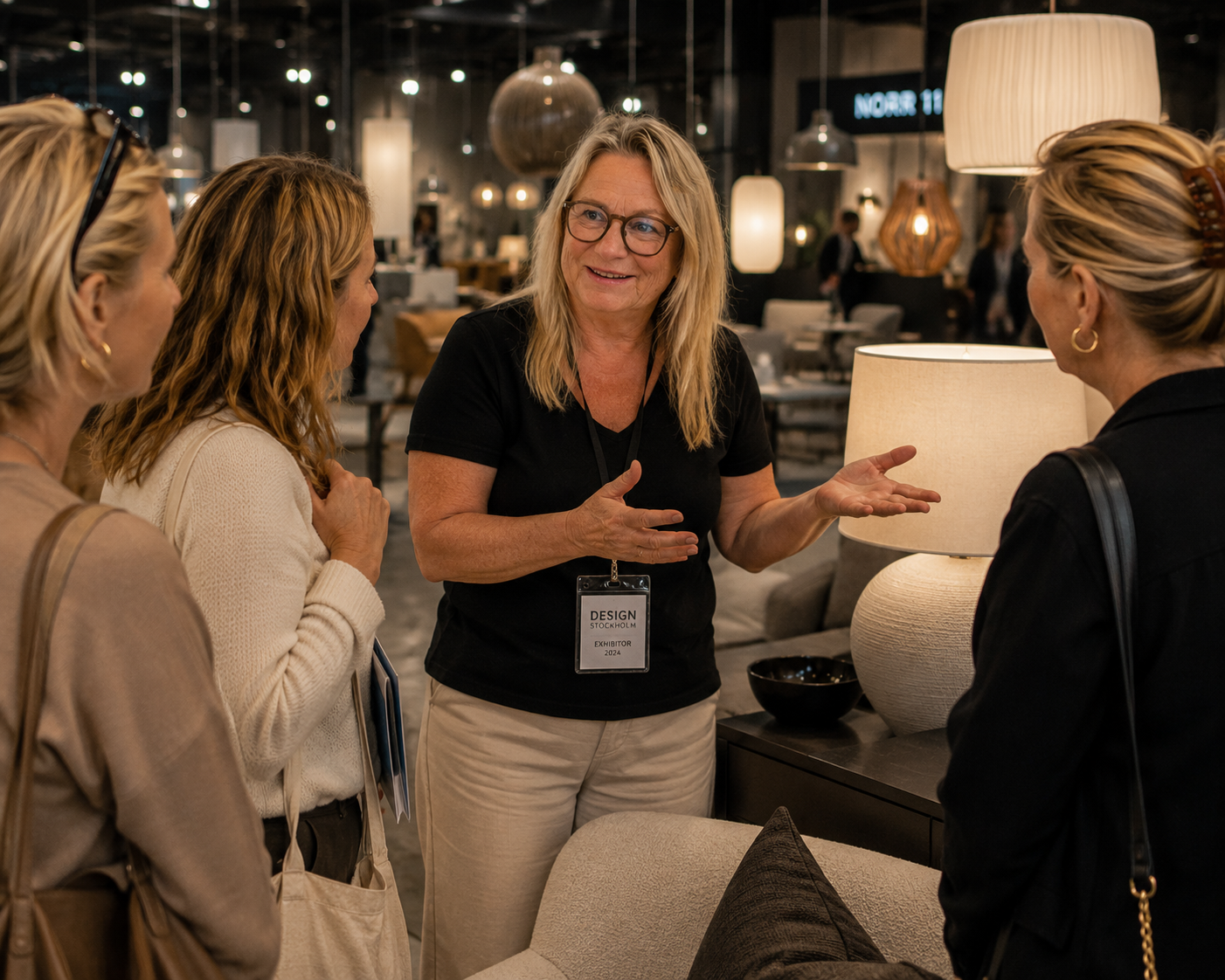 Hilde Prestbakk i samtale på Design Stockholm